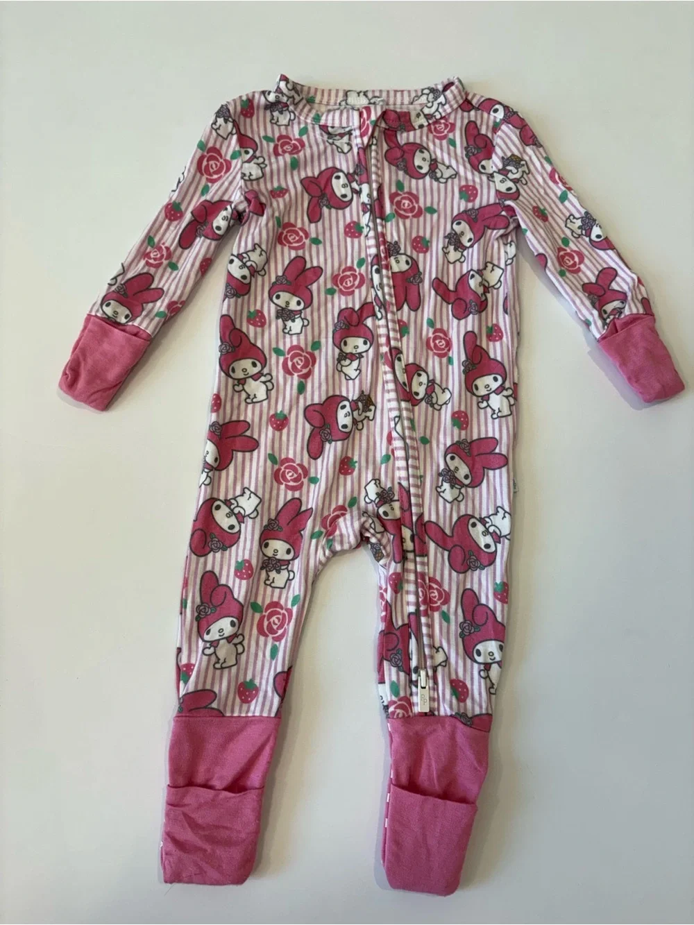 Posh Peanut My Melody Sanrio Zippy Pajama 0-3 Months